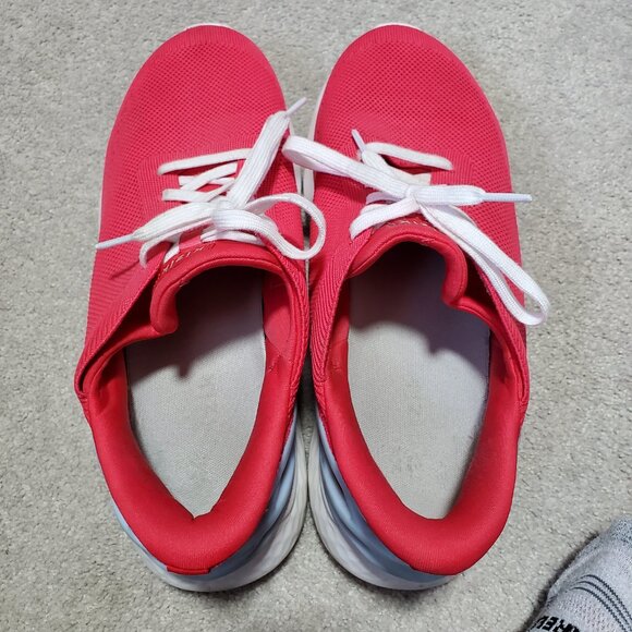 KIZIK Athens Easy Slip-On Sneakers Shoes Breathable Red Women's 12.5W Men's 11W - Picture 9 of 11